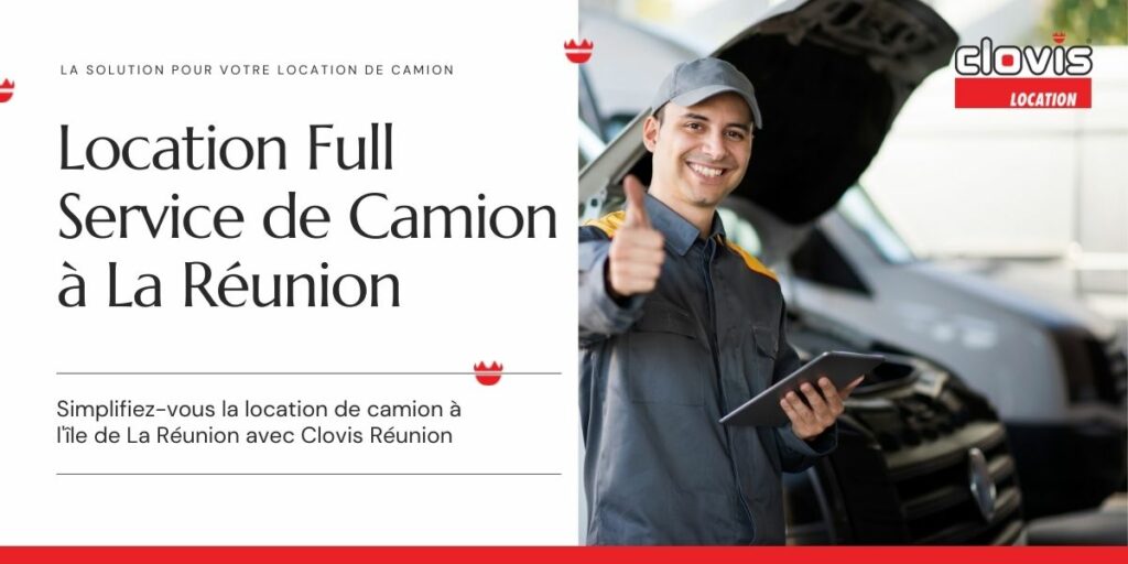 location de camion full service reunion