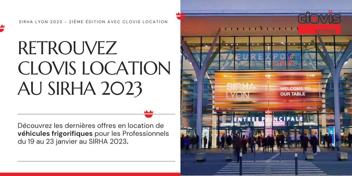 Clovis location Réunion participe au SIRHA 2023 à Lyon