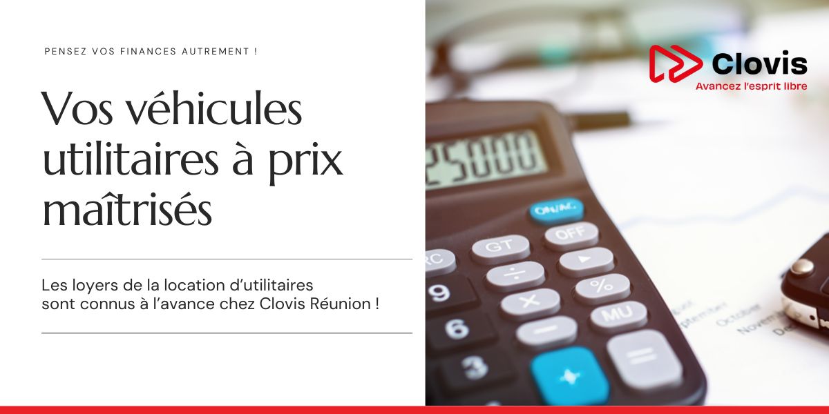 Location de véhicules utilitaires à La Réunion à prix maîtrisés
