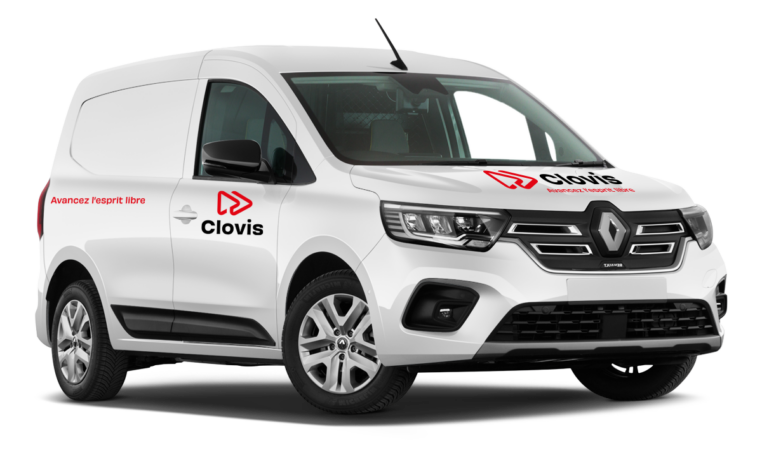 Kangoo utilitaire professionnel Renault blanc - Clovis