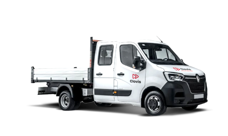 Fourgon utilitaire professionnel Renault Master blanc - Clovis Réunion