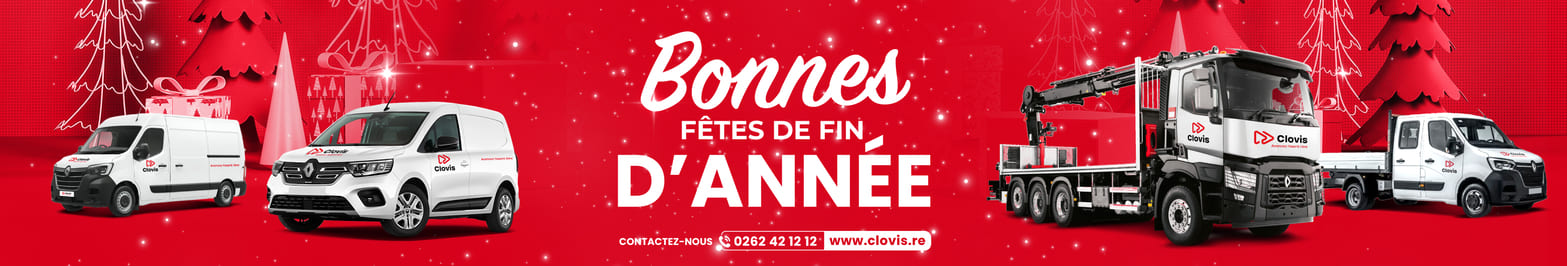 Bonne fêtes de fin d'année chez Clovis